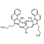 CAS#: 125597-36-6, (4Z)-4-[(3-Butyl-1,1-Dimethyl-1H-Benzo[E]Indolium-2-Yl)Methylene]-2-[(E)-(3-Butyl-1,1-Dimethyl-1,3-Dihydro-2H-Benzo[E]Indol-2-Ylidene)Methyl]-3-Oxo-1-Cyclobuten-1-Olate