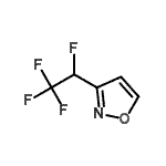 CAS#: 125657-77-4, 3-(1,2,2,2-Tetrafluoroethyl)-1,2-Oxazole