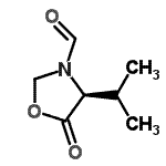 CAS#: 125679-69-8, (4S)-4-Isopropyl-5-Oxo-1,3-Oxazolidine-3-Carbaldehyde