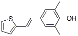 CAS#: 125721-82-6, 2,6-Dimethyl-4-[(E)-2-Thiophen-2-Ylethenyl]Phenol
