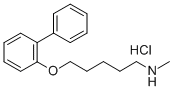 CAS#: 125849-20-9, N-Methyl-5-(2-Phenylphenoxy)Pentan-1-Amine Hydrochloride
