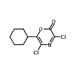 CAS#: 125849-99-2, 3,5-Dichloro-6-Cyclohexyl-2H-1,4-Oxazin-2-One