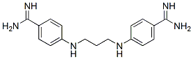 CAS#: 125880-81-1, 4-[3-[(4-Carbamimidoylphenyl)Amino]Propylamino]Benzenecarboximidamide