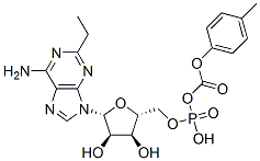 CAS#: 125882-88-4, 4-Tolyloxycarbonyl-2-Ethyl Adenosine Monophosphate