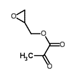 CAS#: 125884-77-7, 2-Oxiranylmethyl 2-Oxopropanoate