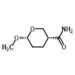 CAS#: 125927-54-0, (3R,6R)-6-Methoxytetrahydro-2H-Pyran-3-Carboxamide