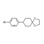 CAS#: 125962-61-0, 8-(4-Bromophenyl)-1,4-Dioxaspiro[4.5]Decane