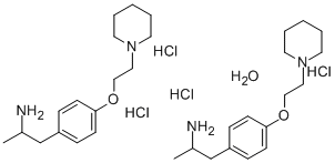 CAS 登录号：126002-30-0， 1-[4-(2-哌啶-1-基乙氧基)苯基]丙-2-胺二盐酸盐
