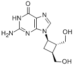 CAS#: 126062-18-8, 2-Amino-9-[(1R,2R,3S)-2,3-Bis(Hydroxymethyl)Cyclobutyl]-3H-Purin-6-One