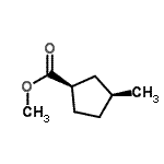 CAS#: 126110-36-9, Methyl (1R,3S)-3-Methylcyclopentanecarboxylate