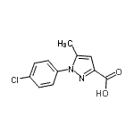 CAS#: 126129-22-4, 1-(4-Chlorophenyl)-5-Methyl-1H-Pyrazole-3-Carboxylic Acid