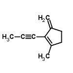 CAS#: 126133-18-4, 1-Methyl-3-Methylene-2-(1-Propyn-1-Yl)Cyclopentene