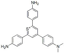 CAS 登录号：126172-94-9， 2,6-二(4-氨基苯基)-4-(4-(二甲基氨基)苯基)硫代吡喃鎓