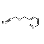 CAS#: 126230-78-2, 5-[(2-Propyn-1-Yloxy)Methyl]Pyrimidine