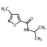 CAS#: 126243-11-6, N-Isopropyl-3-Methyl-1,2-Oxazole-5-Carboxamide