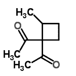CAS#: 126290-90-2, 1,1'-(2-Methyl-1,1-Cyclobutanediyl)Diethanone