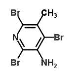 CAS#: 126325-52-8, 2,4,6-Tribromo-5-Methyl-Pyridin-3-Amine