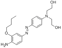 CAS#: 126335-39-5, 2-[[4-(4-Amino-3-Butoxyphenyl)Diazenylphenyl]-(2-Hydroxyethyl)Amino]Ethanol