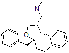 CAS#: 126416-85-1, 1-[(1S,3aR,9bR)-3a-(Phenylmethyl)-2,4,5,9B-Tetrahydro-1H-Naphtho[4,3-d]Furan-1-Yl]-N,N-Dimethylmethanamine