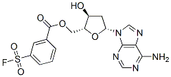 CAS#: 126463-19-2, [(2R,3S,5R)-5-(6-Aminopurin-9-Yl)-3-Hydroxyoxolan-2-Yl]Methyl 4-Fluorosulfonylbenzoate