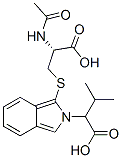 CAS#: 126478-70-4, (2R)-2-[1-[(2R)-2-Acetamido-3-Hydroxy-3-Oxopropyl]Sulfanylisoindol-2-Yl]-3-Methylbutanoic Acid