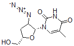 CAS 登录号：126543-51-9， 1-[(2R,5S)-3-叠氮基-5-(羟基甲基)四氢呋喃-2-基]-5-甲基嘧啶-2,4-二酮