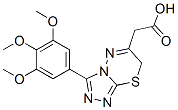 CAS#: 126598-30-9, 2-[3-(3,4,5-Trimethoxyphenyl)-7H-[1,2,4]Triazolo[3,4-b][1,3,4]Thiadiazin-6-Yl]Acetic Acid