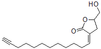 CAS#: 126622-45-5, (3Z)-3-Dodec-11-Ynylidene-5-(Hydroxymethyl)Oxolan-2-One
