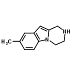 CAS#: 126718-16-9, 8-Methyl-1,2,3,4-Tetrahydropyrazino[1,2-a]Indole