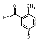 CAS#: 126727-55-7, 4-Methylnicotinic Acid 1-Oxide