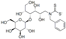 CAS#: 126753-66-0, [Phenylmethyl-[(2S,3R,4R,5R)-2,3,5,6-Tetrahydroxy-4-[(2S,3R,4S,5R,6R)-3,4,5-Trihydroxy-6-(Hydroxymethyl)Oxan-2-Yl]Oxyhexyl]Amino]Methanedithioic Acid