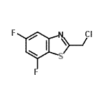 CAS#: 126764-53-2, 2-(Chloromethyl)-5,7-Difluoro-1,3-Benzothiazole
