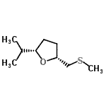 CAS#: 126946-04-1, (2S,5R)-2-Isopropyl-5-[(Methylsulfanyl)Methyl]Tetrahydrofuran