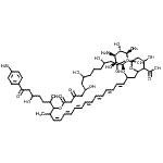 CAS#: 12698-99-6, (19Z,21E,23E,25E,27E,29E,31E)-33-[(3-Amino-3,6-Dideoxy-beta-D-Mannopyranosyl)Oxy]-17-[7-(4-Aminophenyl)-5-Hydroxy-7-Oxo-2-Heptanyl]-1,3,5,9,11,37-Hexahydroxy-18-Methyl-13,15-Dioxo-16,39-Dioxabicyclo[3 3.3.1]Nonatriaconta-19,21,23,25,27,29,31-Heptaene-36-Carboxylic Acid