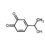 CAS#: 126986-86-5, 4-(1-Hydroxyethyl)-1,2-Benzoquinone
