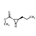 CAS#: 127053-45-6, Methyl (2S,3R)-3-Propyl-2-Aziridinecarboxylate