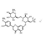 CAS#: 12707-67-4, 3,4-Dihydro-5-Hydroxy-2-(3-Hydroxy-4-Methoxyphenyl)-4-Oxo-2H-1-Benzopyran-7-Yl 6-O-(6-Deoxy-alpha-L-Mannopyranosyl)-2-O-Phosphonato-beta-D-Glucopyranoside Sodium Salt (1:1)