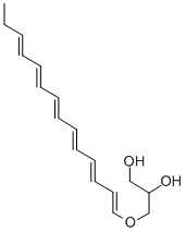CAS#: 127072-58-6, 3-[(1Z,3Z,5Z,7Z,9Z,11Z)-Tetradeca-1,3,5,7,9,11-Hexaenoxy]Propane-1,2-Diol