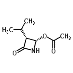 CAS#: 127127-64-4, (2S,3R)-3-Isopropyl-4-Oxo-2-Azetidinyl Acetate