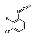 CAS#: 127142-65-8, 1-Chloro-2-Fluoro-3-Isothiocyanatobenzene