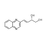 CAS 登录号：127196-36-5， (2S,3E)-4-(2-喹喔啉基)-3-丁烯-1,2-二醇