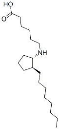 CAS 登录号：127229-00-9， 6-[[(1S,2S)-2-辛基环戊基]氨基]己酸