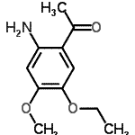 CAS 登录号：127285-49-8， 1-(2-氨基-5-乙氧基-4-甲氧基苯基)乙酮