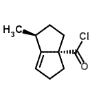 CAS#: 127353-90-6, (1S,3aS)-1-Methyl-2,3,4,5-Tetrahydro-3A(1H)-Pentalenecarbonyl Chloride
