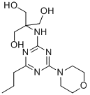 CAS 登录号:127374-83-8, 2-(羟基甲基)-2-((4-(4-吗啉基)-6-丙基-1,3,5-三嗪-2-基)氨基)-1,3-丙烷二醇