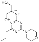 CAS#: 127374-84-9, 2-Methyl-2-((4-(4-Morpholinyl)-6-Propyl-1,3,5-Triazin -2-Yl)Amino)-1,3-Propanediol