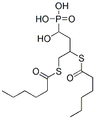 CAS#: 127572-15-0, [3,4-Bis(Hexanoylsulfanyl)-1-Hydroxybutyl]Phosphonic Acid