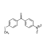 CAS#: 127615-48-9, [4-(Methylsulfanyl)Phenyl](4-Nitrophenyl)Methanone