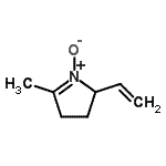 CAS#: 127616-02-8, 5-Methyl-2-Vinyl-3,4-Dihydro-2H-Pyrrole 1-Oxide