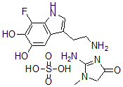 CAS#: 127685-99-8, 5,6-Dihydroxy-7-fluorotryptamine creatinine